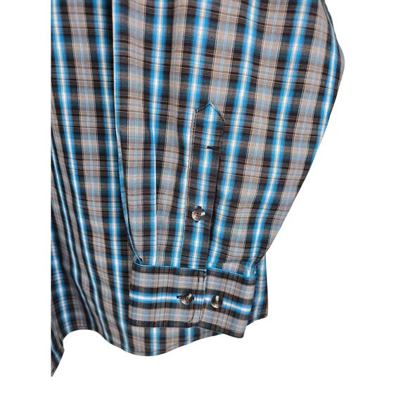 PANHANDLE Tuf Cooper Performance Men's Button Down Western Shirt  XL - Picture 2 of 5